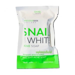 SNAIL WHITE ACNE SOAP