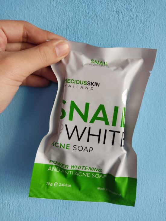 SNAIL WHITE ACNE SOAP