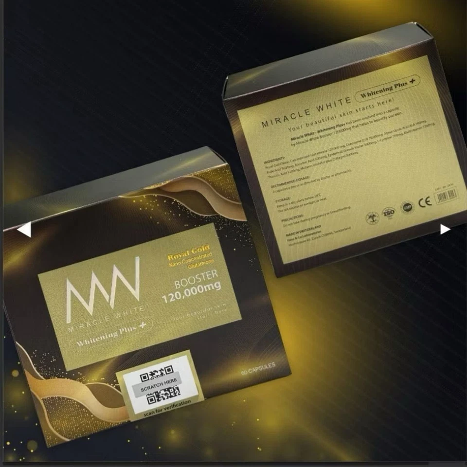 Miracle White 120,000mg Booster Whitening Plus+