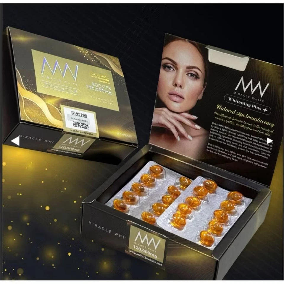 Miracle White 120,000mg Booster Whitening Plus+